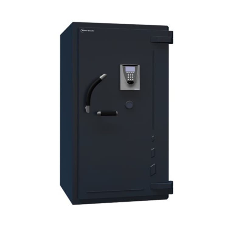 Coffre-fort INVIKTUS Fichet-Bauche bleu nuit serrure électronique triple certification EN 1143-1 haute sécurité