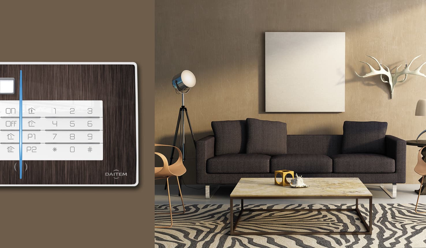 ALARMES RADIO SANS FIL DAITEM - Vue 8